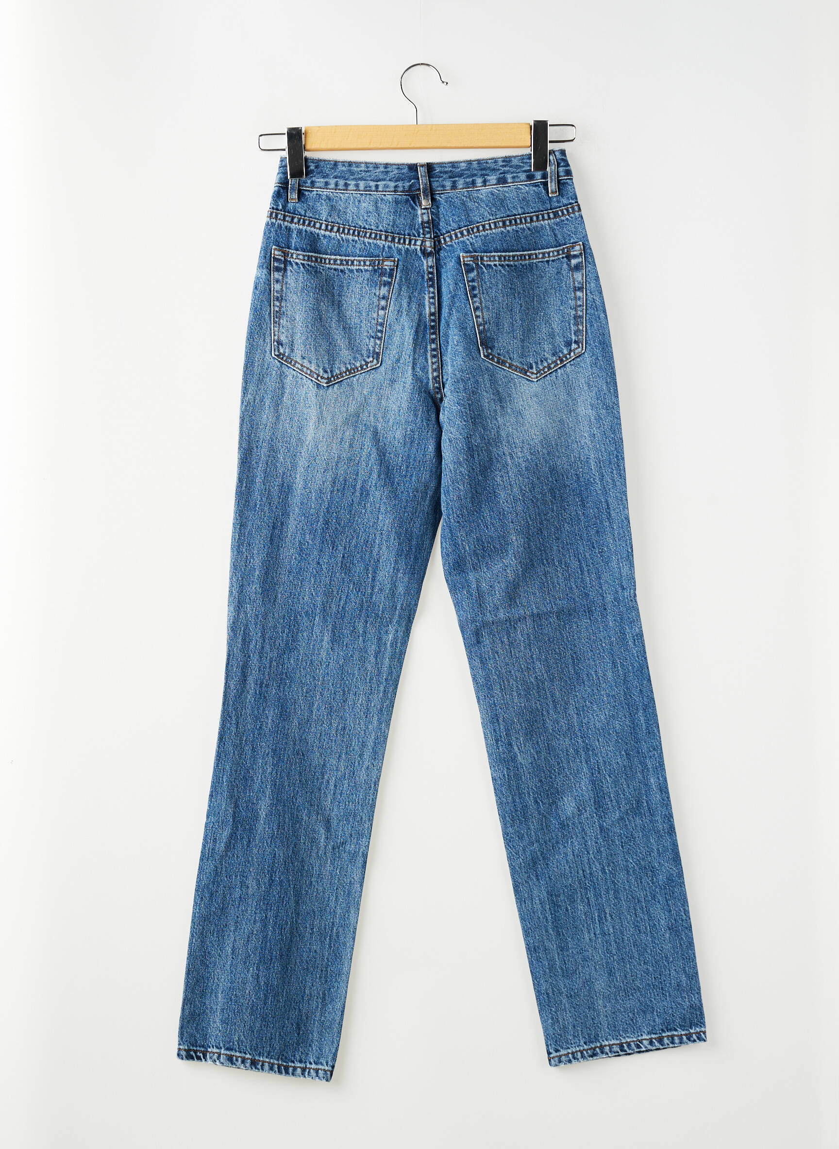 Jeans coupe droite bleu VILA femme