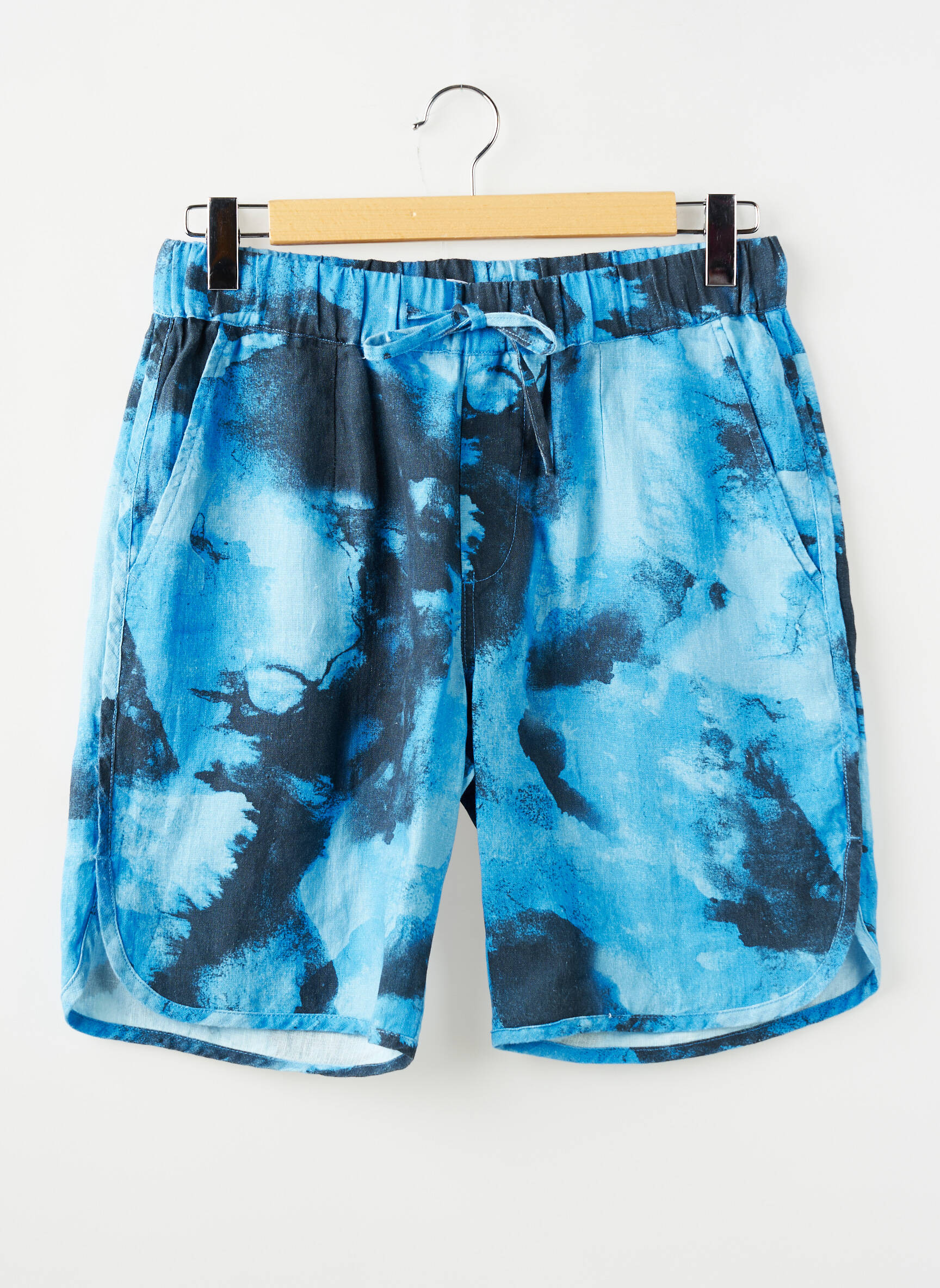 Short bleu KNOWLEDGE COTTON APPAREL homme