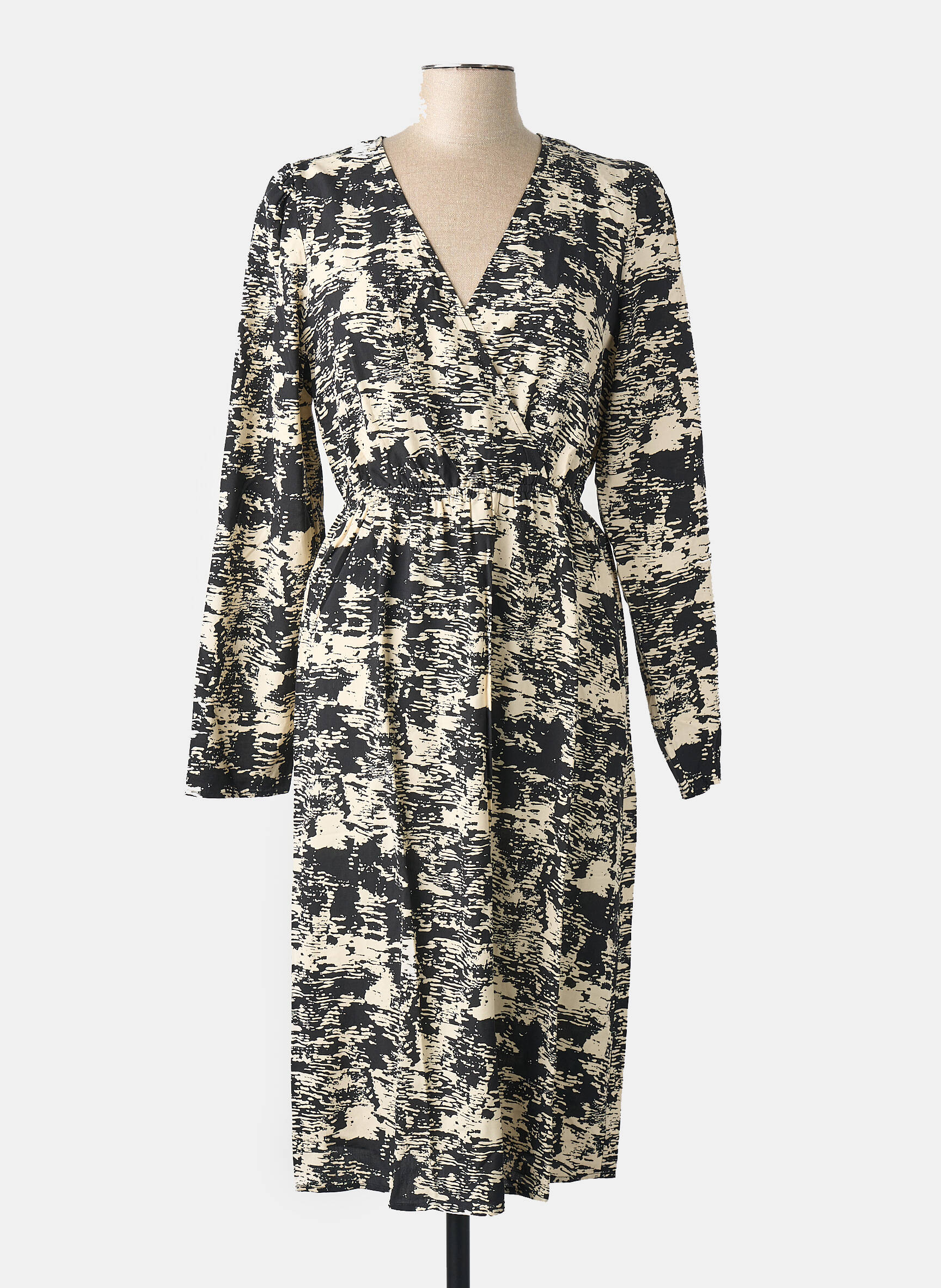 Robe mi-longue gris VILA femme