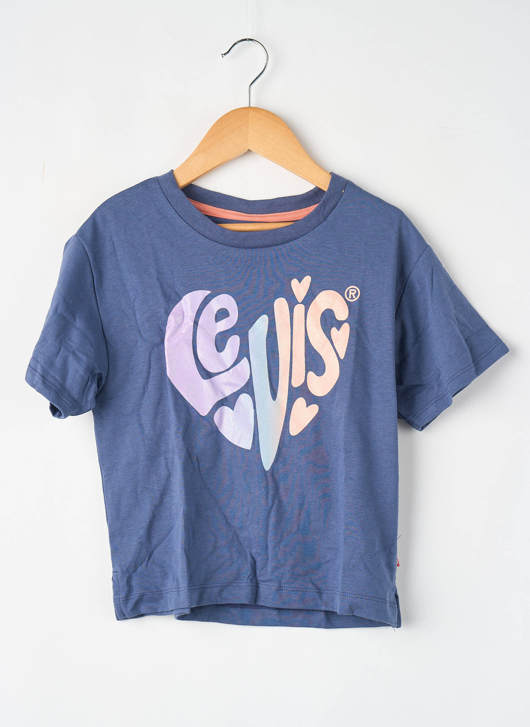 T-shirt bleu LEVI'S fille