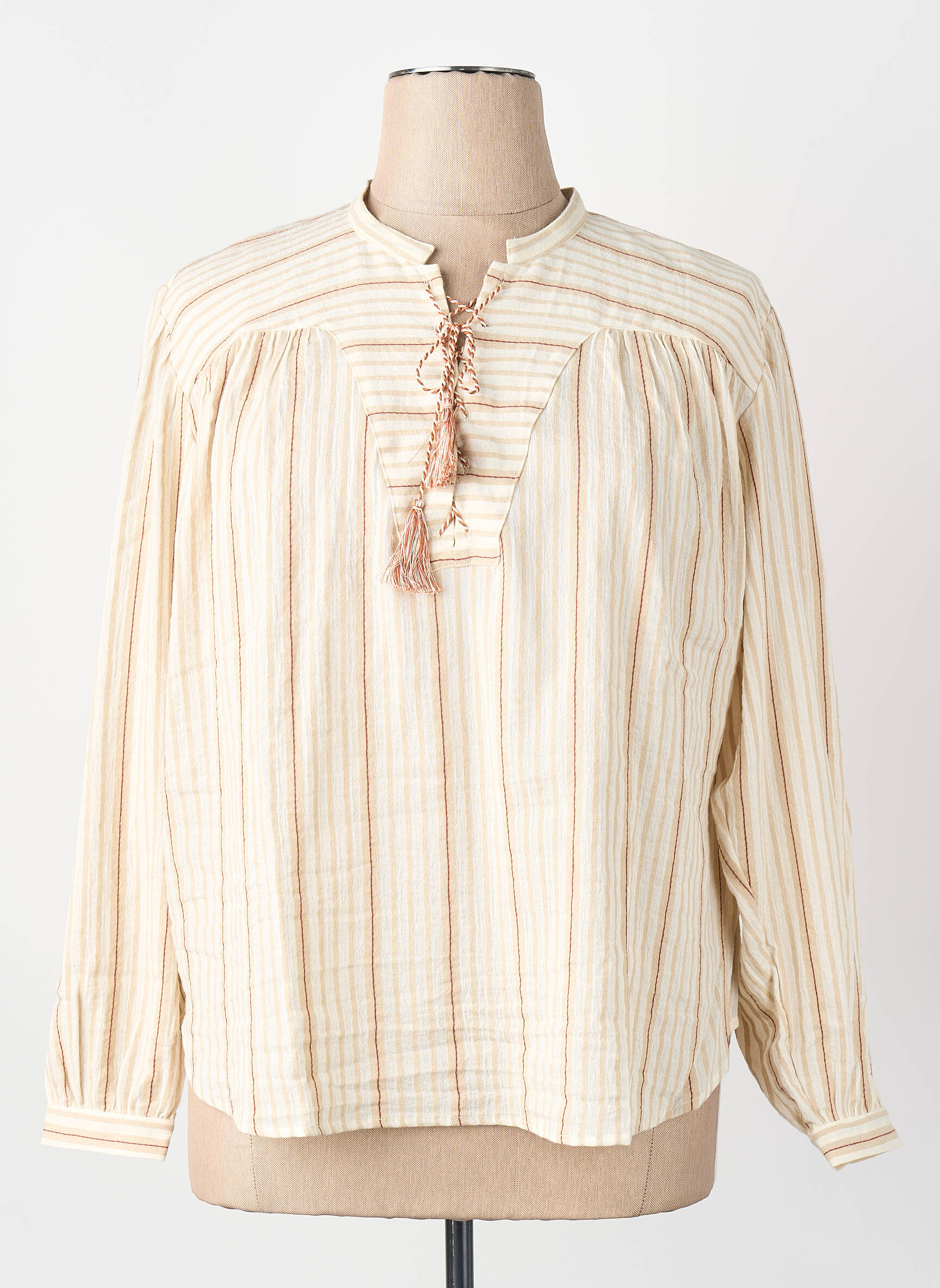 Top beige POMANDERE femme