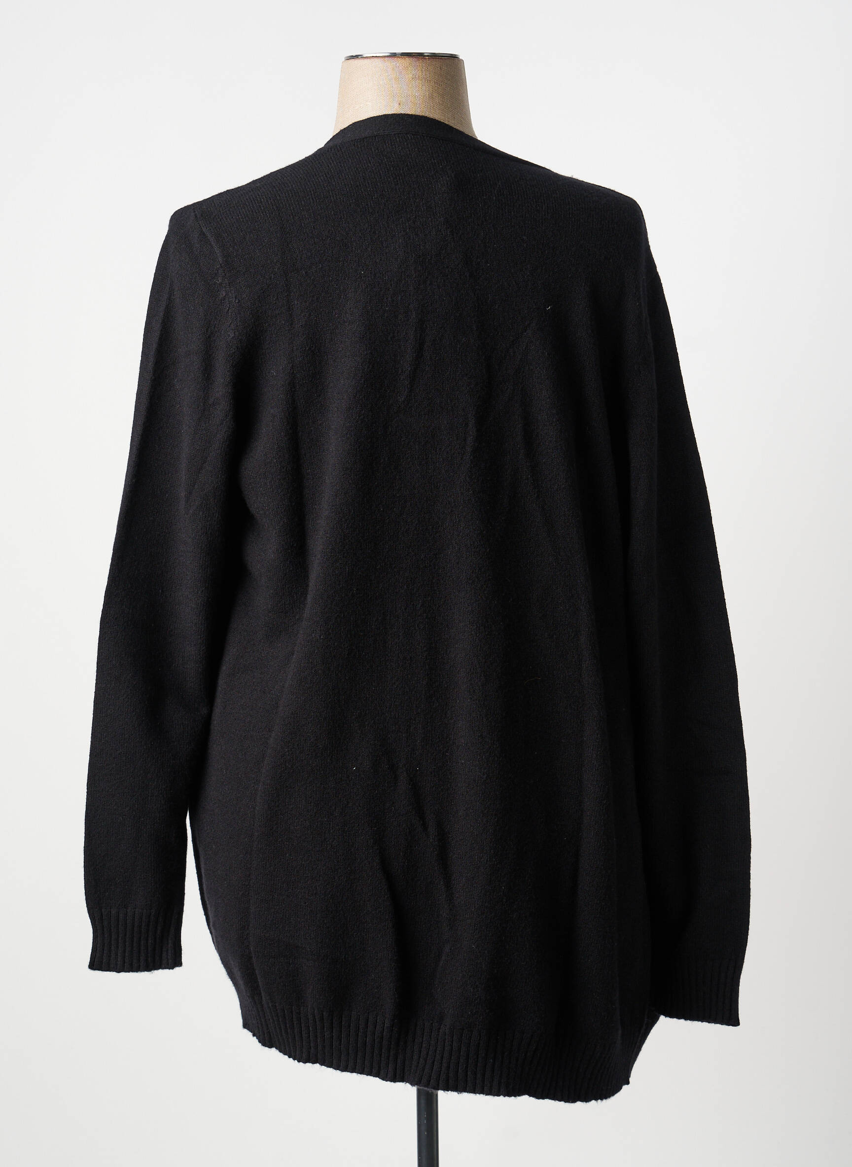 Gilet manches longues noir EVOKED VILA femme
