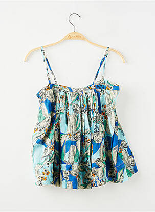 Top bleu BELLE PIÈCE femme