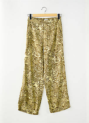 Pantalon large jaune MSCH COPENHAGEN femme