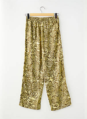 Pantalon large jaune MSCH COPENHAGEN femme