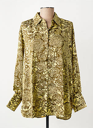 Chemise manches longues jaune MSCH COPENHAGEN femme