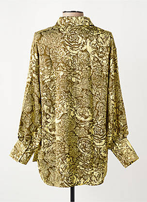 Chemise manches longues jaune MSCH COPENHAGEN femme