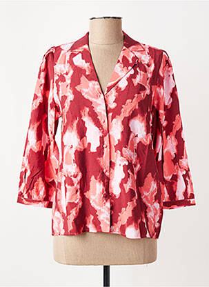 Chemise manches longues rouge MSCH COPENHAGEN femme