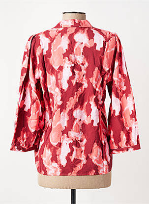 Chemise manches longues rouge MSCH COPENHAGEN femme