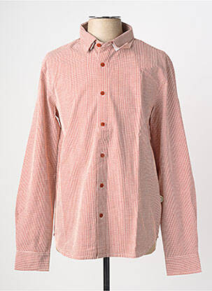 Chemise manches longues orange THINKING MU homme