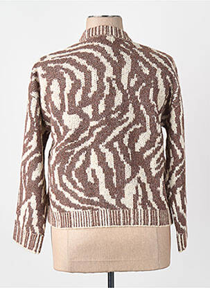 Pull marron OBJECT femme