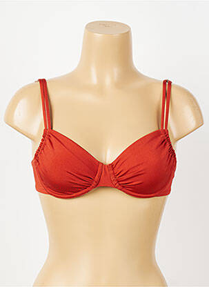Haut de maillot de bain marron JOLIES MOMES femme