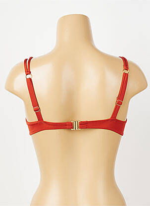 Haut de maillot de bain marron JOLIES MOMES femme