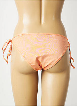 Bas de maillot de bain orange ALBERTINE femme