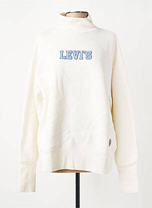 Sweat-shirt blanc LEVI'S femme