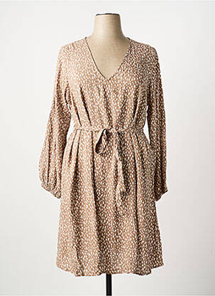 Robe courte beige EVOKED VILA femme