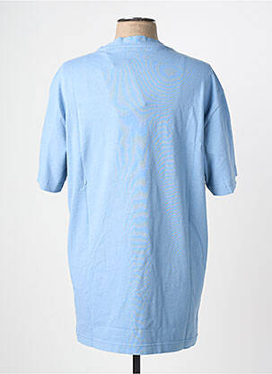 T-shirt bleu KNOWLEDGE COTTON APPAREL homme