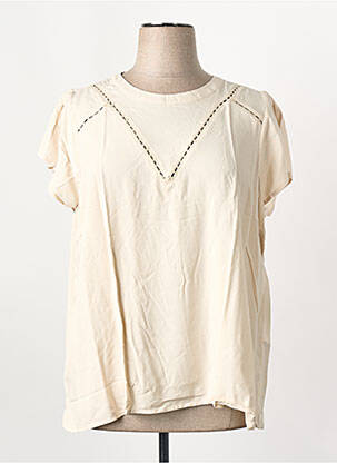 T-shirt beige EVOKED VILA femme