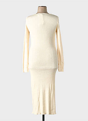 Robe longue blanc GINA TRICOT femme
