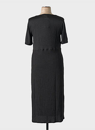 Robe mi-longue noir GINA TRICOT femme