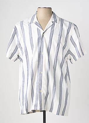 Chemise manches courtes blanc LES DEUX homme