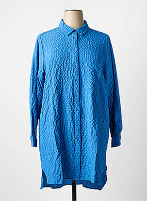 Chemise manches longues bleu EVOKED VILA femme
