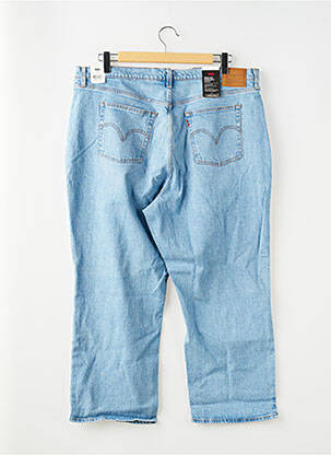 Jeans coupe droite bleu LEVI'S femme