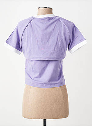 Top violet ADIDAS femme
