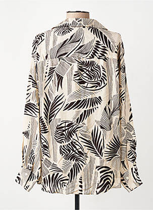 Chemise manches longues beige DIEGA femme