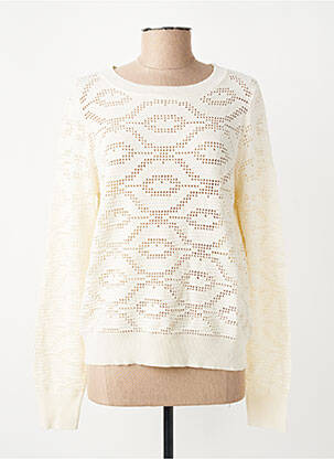 Pull blanc LA PETITE FRANCAISE femme