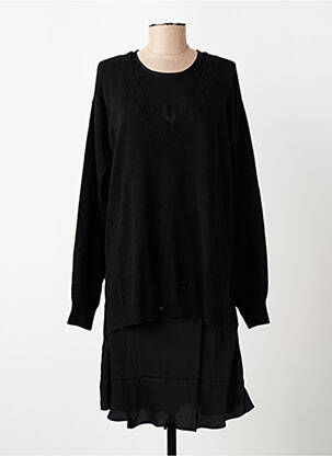 Robe courte noir TWINSET femme