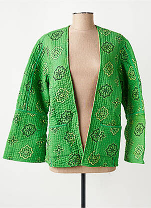 Veste casual vert SWILDENS femme