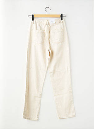 Jeans coupe droite blanc VILA femme