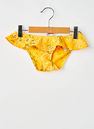 Bas de maillot de bain jaune SUNCHILD fille