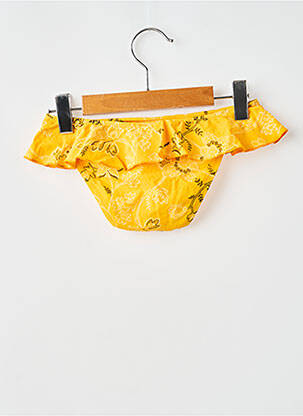 Bas de maillot de bain jaune SUNCHILD fille