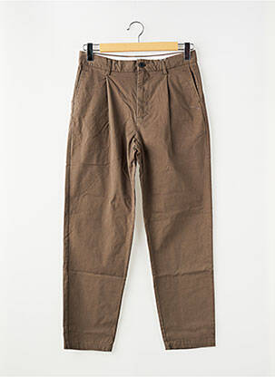 Pantalon droit marron MINIMUM homme