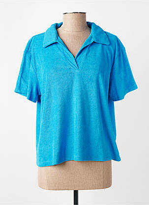 Top bleu VILA femme