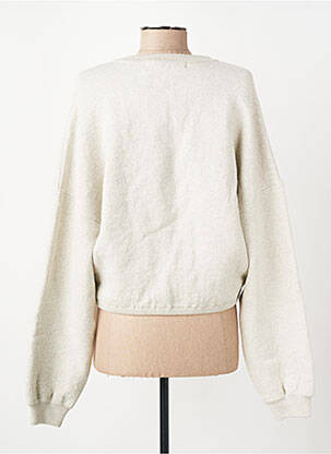 Gilet manches longues gris HUMANOID femme