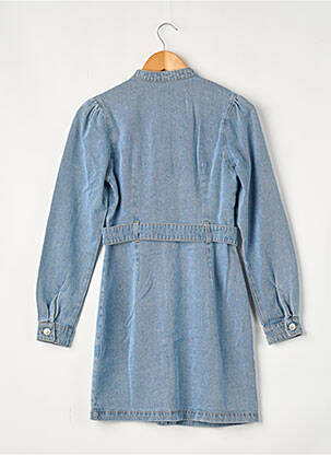 Robe courte bleu PIECES femme
