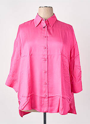 Chemise manches longues rose PERSONA BY MARINA RINALDI femme