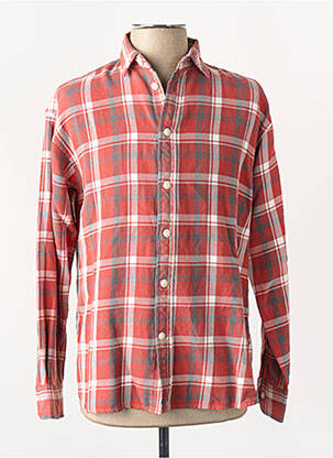 Chemise manches longues rouge RALPH LAUREN femme