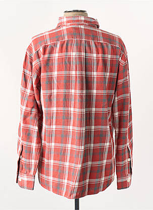 Chemise manches longues rouge RALPH LAUREN femme