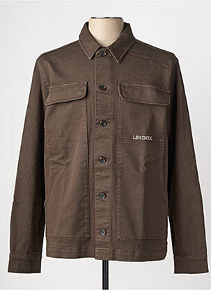 Veste en jean marron LES DEUX homme