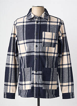 Manteau long multicolore LES DEUX homme