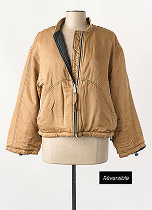 Blouson marron OBJECT femme