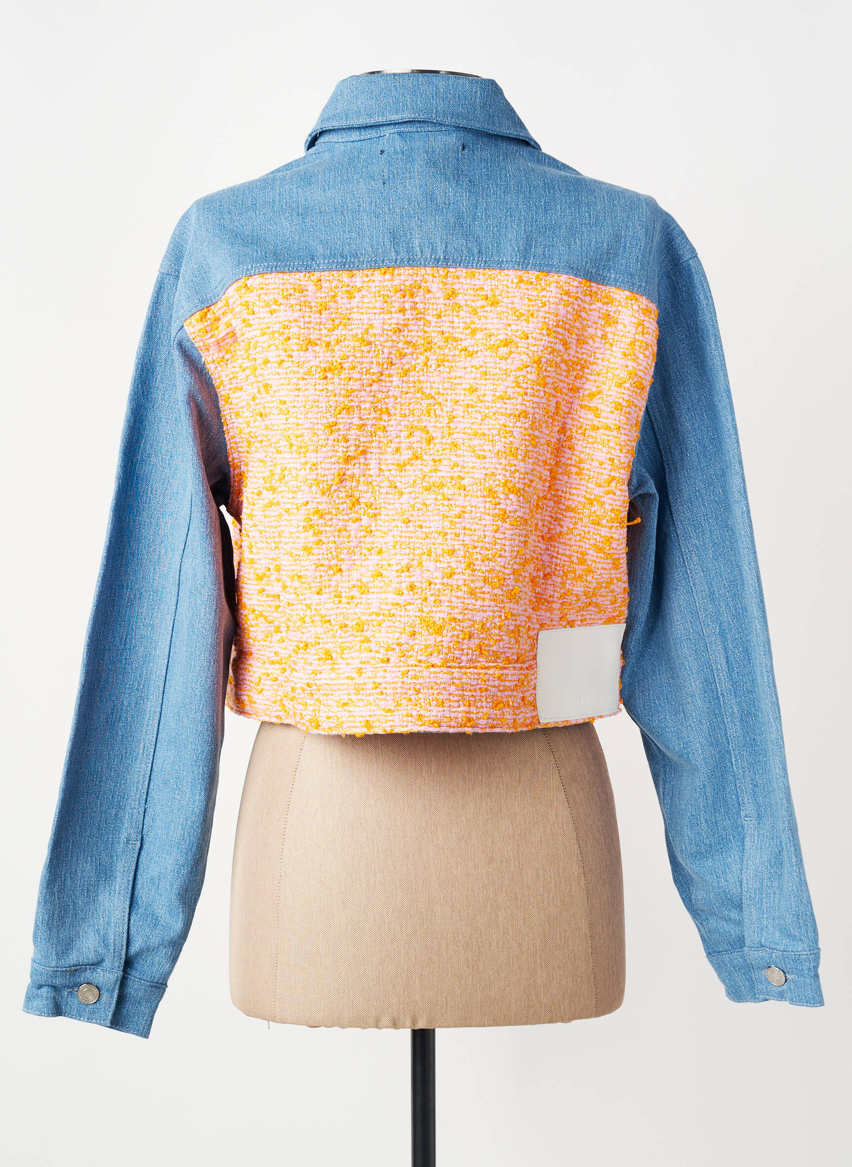 Veste en jean bleu KARL LAGERFELD femme