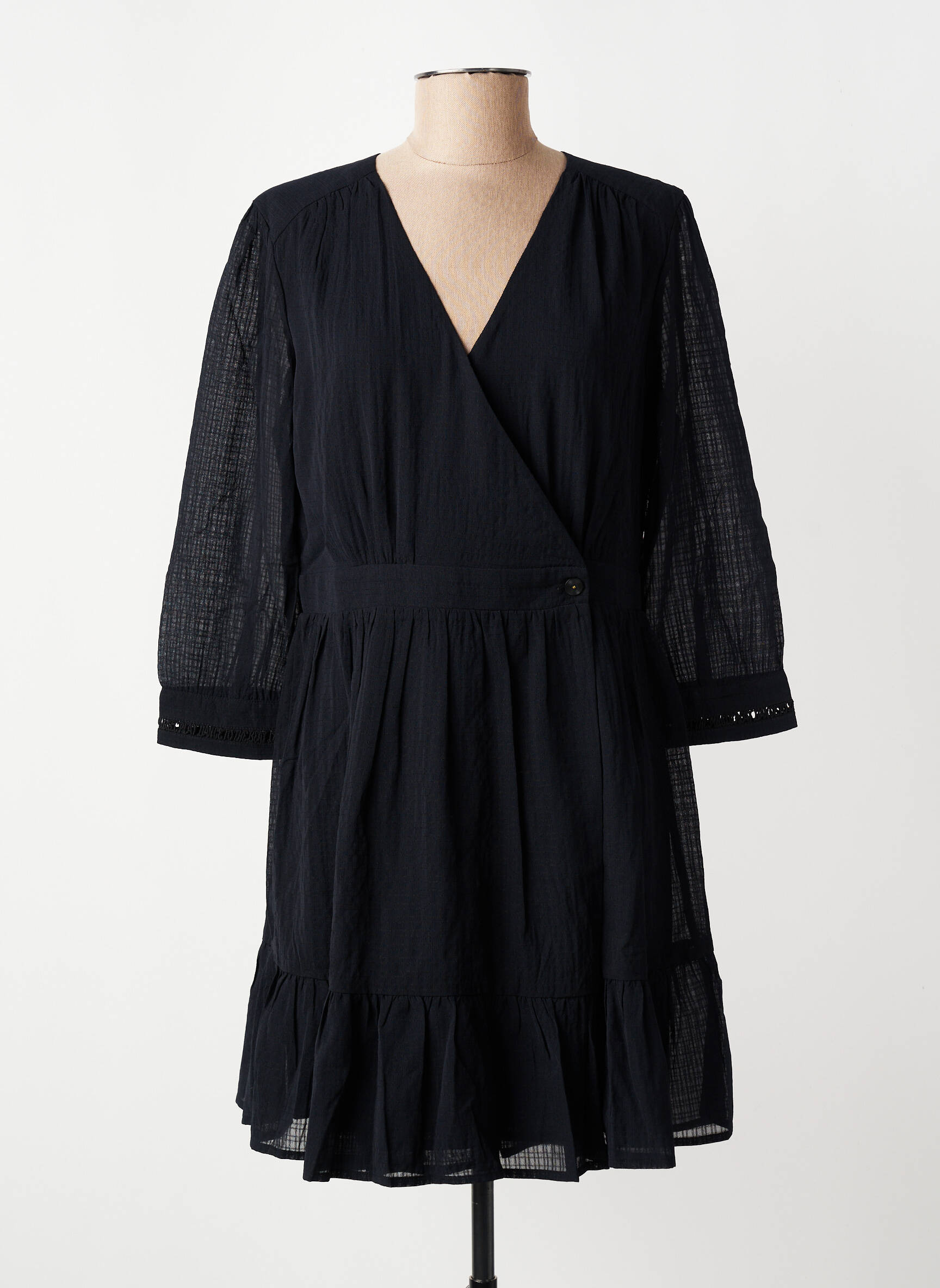 Robe courte noir SCOTCH & SODA femme