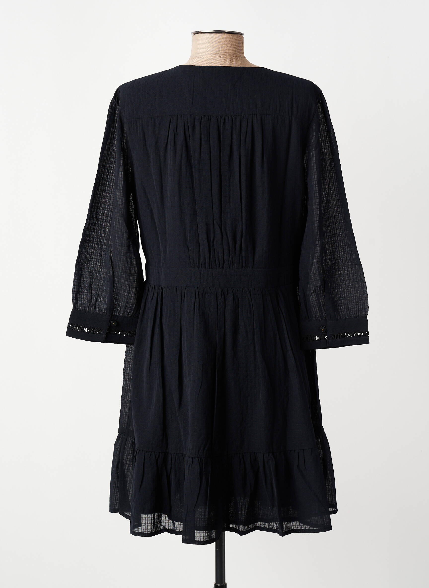Robe courte noir SCOTCH & SODA femme