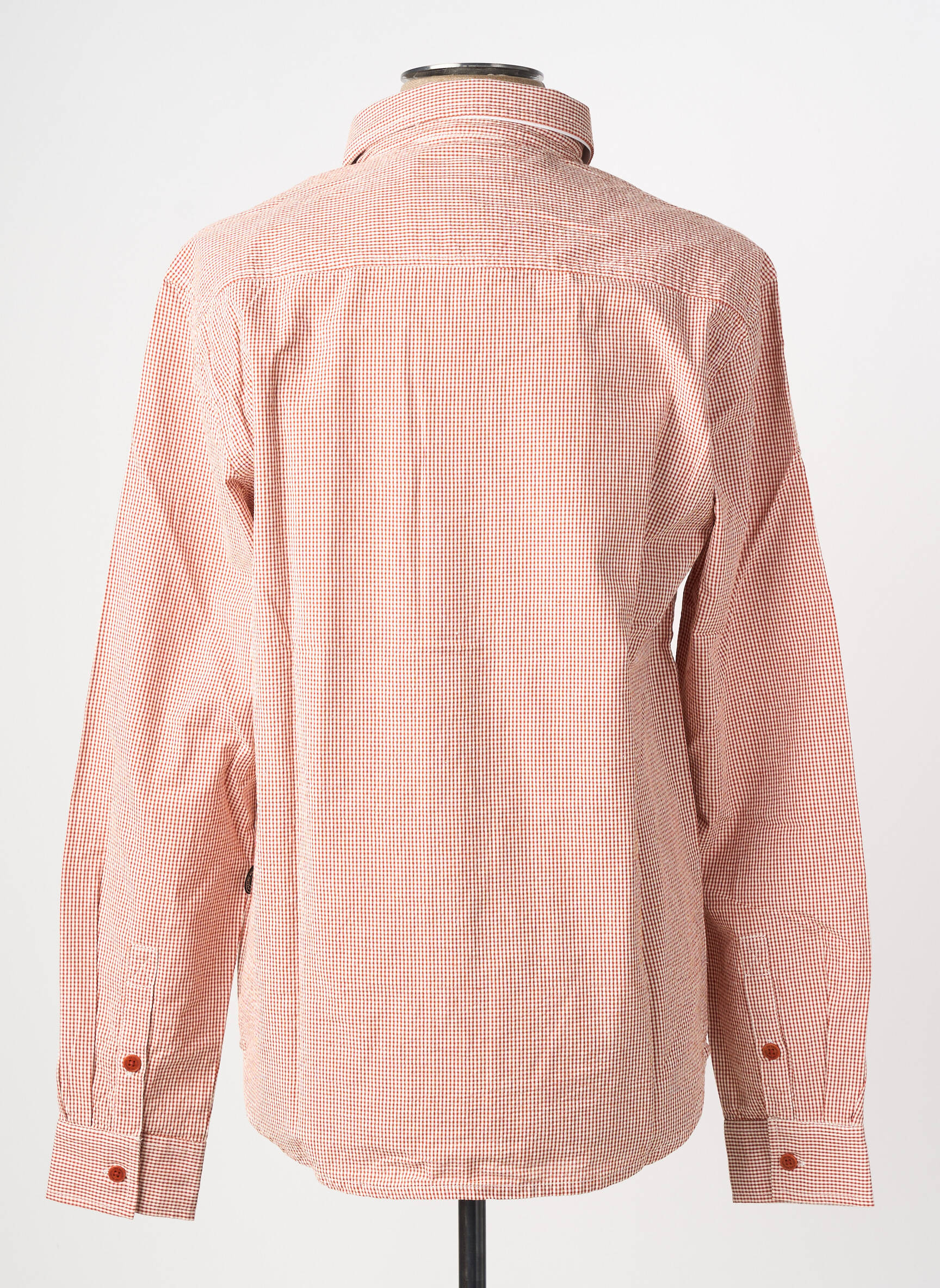 Chemise manches longues orange THINKING MU homme