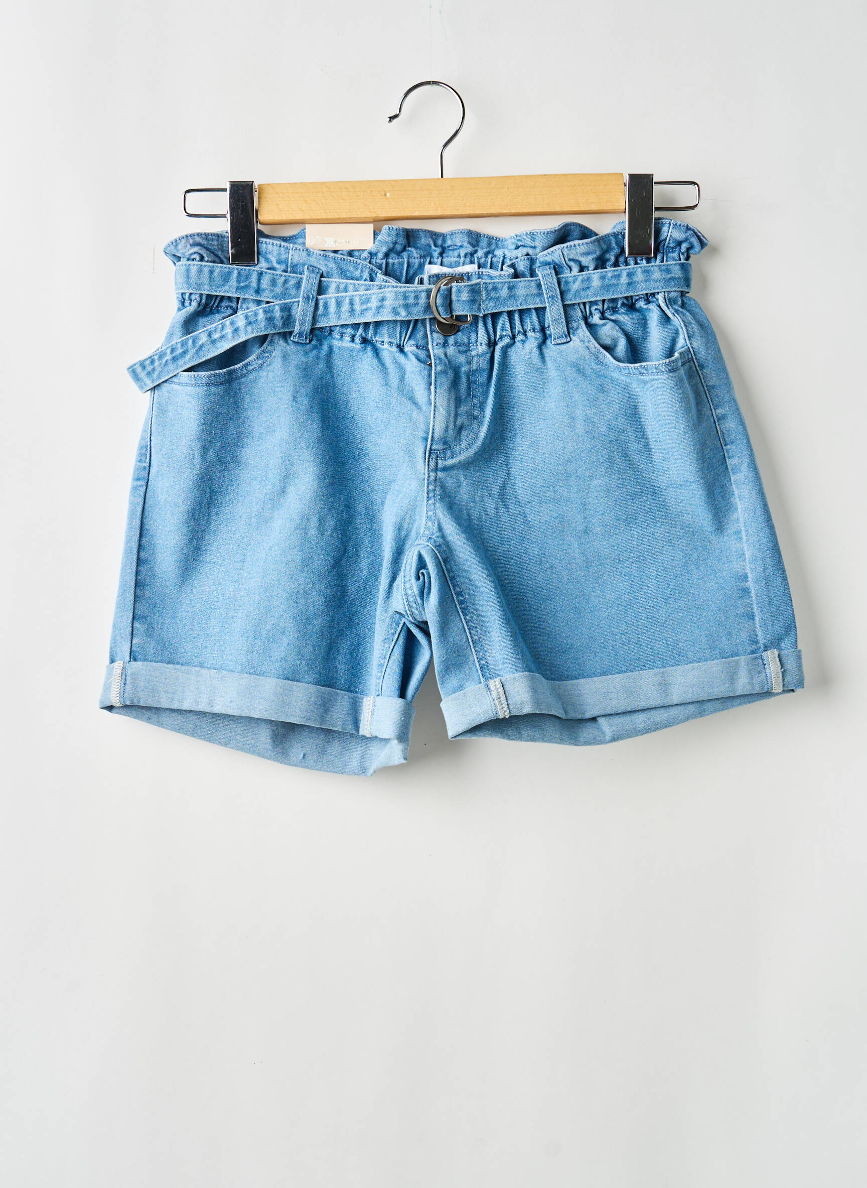 Short bleu MAMA LICIOUS femme